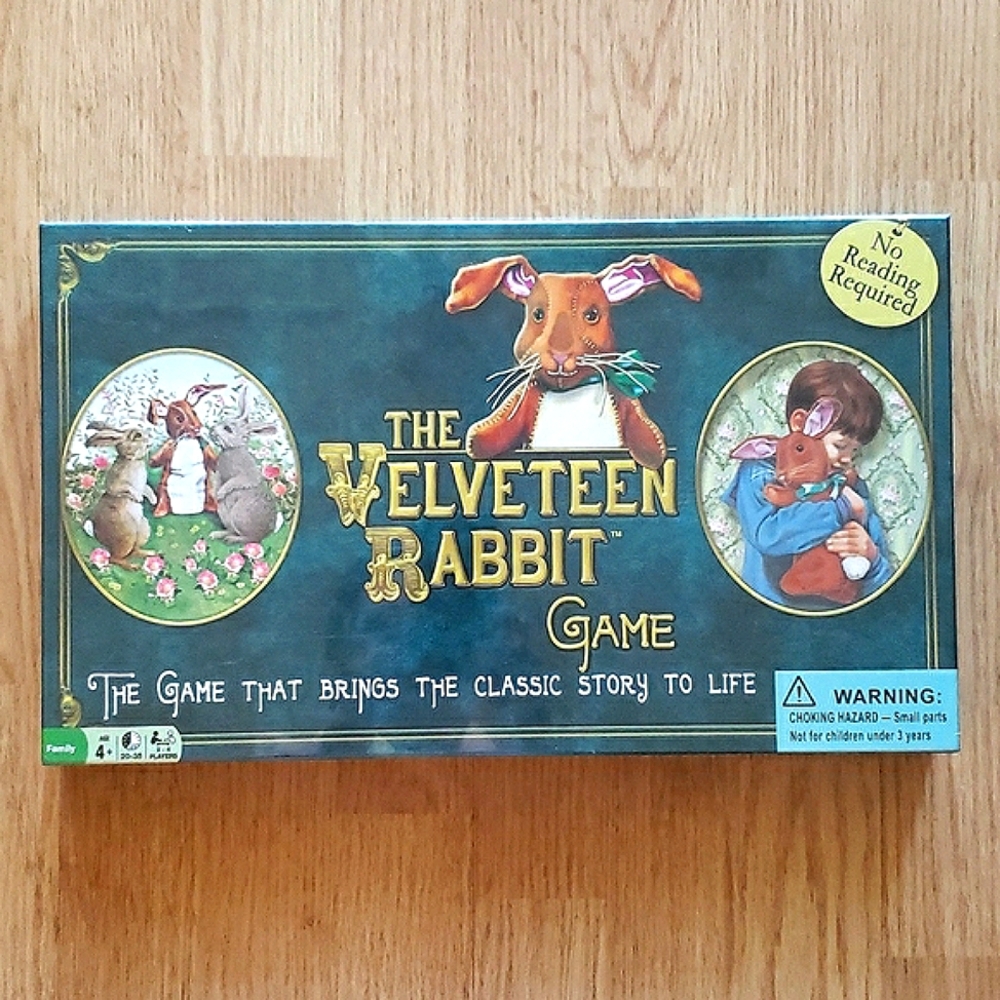 New The Velveteen Rabbit Kids Board Game